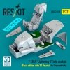 RESKIT RSU32-0109 F-35A Lightning II late cockpit (Basic edition with 3D decals) for Trumpeter kit (3D Printed) 1/32